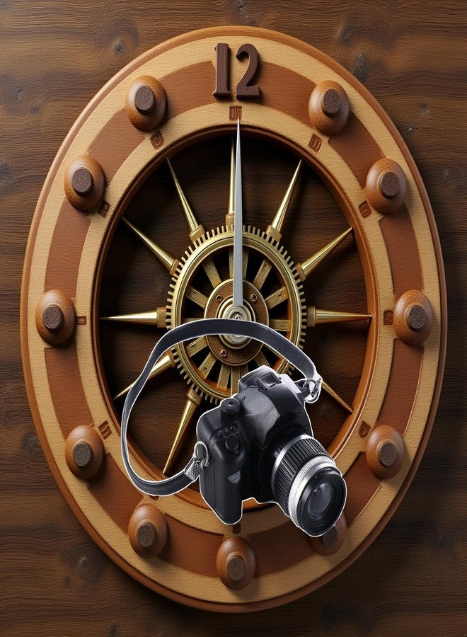 Mozff 1:4 Scale Mini Camera Prop Ornament Vintage Camera Model, Miniature Digital Camera Mini Decoration Accessories Photography Props Ornament - Image 5